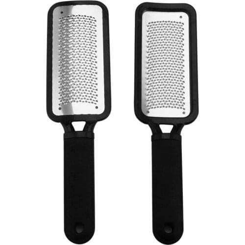 Stainless Steel Foot Rasp Professional DoubleSide Callous Remover Hard Skin Grinding Foot File Heel File Foot Care Tool