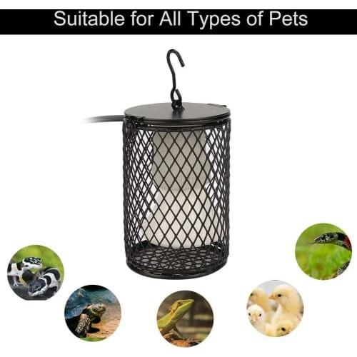 Reptile Anti-scald Lampshade Safety Guard For Pet Parrot Chicks Lizard Snake