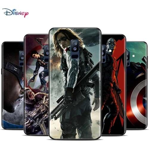 Marvel The Falcon and the Winter Soldier For Samsung Galaxy A9 A8 A7 A6 A5 A3 Star Plus 2018 2017 2016 TPU Silicone Phone Case
