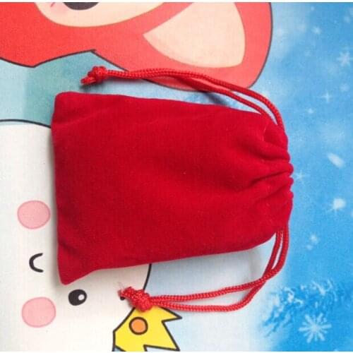 SPECIAL SALE (50pcs/lot) 5*7cm velvet pouch bag jewelry velvet bag for jewelry gift pearl earing watch ring crystal jewelry