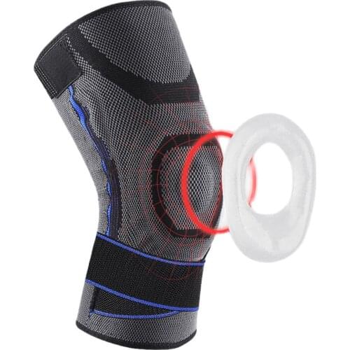 Kyncilor Sports Knee Pad Running Fitness Compression Sleeves Elastic Support Wrap Brace Protective Patella Knee Bandage Gear
