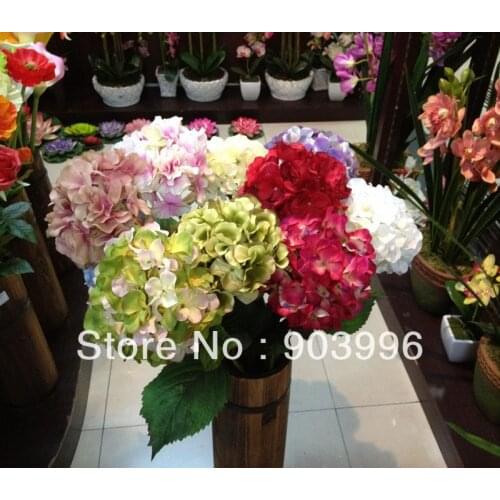 SPR Fashion single hydrangea artificial flower bouquet home party decoration