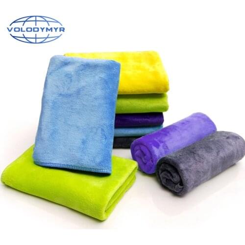 Volodymyr Extra Soft Car Wash Microfiber Towel 10pcs Car Care Cloth Car Wash Towel Drying Cloth Auto Cleaning Detailing
