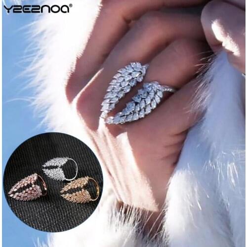 Кольца с фианитами для женщин Y2E2noa China At AliExpress