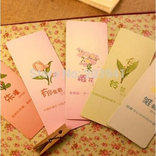 30pcs/lot NEW Vintage Flower World style DIY Multifunction Bookmarks/Zakka stationary office School supplies