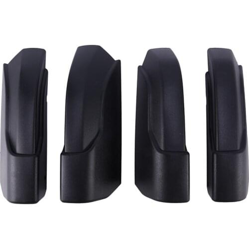 4Pcs/Set Black ABS Car Roof Rack Cover Rail End Shell Protect for Honda Pilot 2009-2015