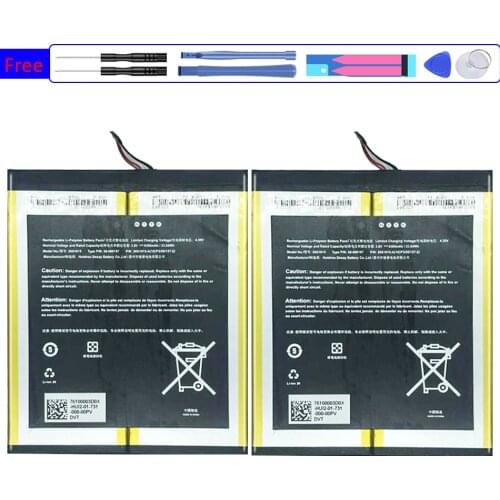 26S1015 Battery 6300mAh for Amazon Kindle Fire HD 10.1,Kindle Fire HD 10.1 7th, SL056ZE Tablet Bateria