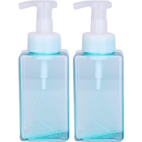 450ml Tattoo Wash Bottle Blue Tattoo Soap Diffuser Squeeze Bottle Clean Microblading Supplies Permanent Make Up Accessories