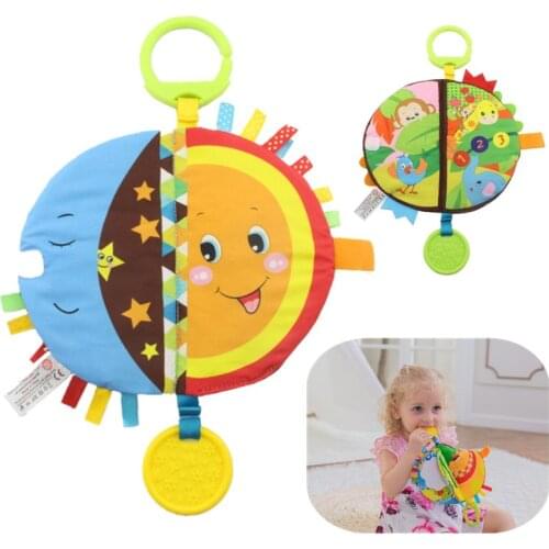 Baby Toy Soft Cloth Books Baby Intelligence Development Infant Educational Sound Toy Baby Toys 0-36 month 40%Off