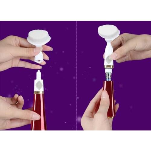 Brush Electric Meter Washs A Face Cleansing Artifact Wash Ultrasonic Absorption Black Face Home Beauty Import Equipment Clean