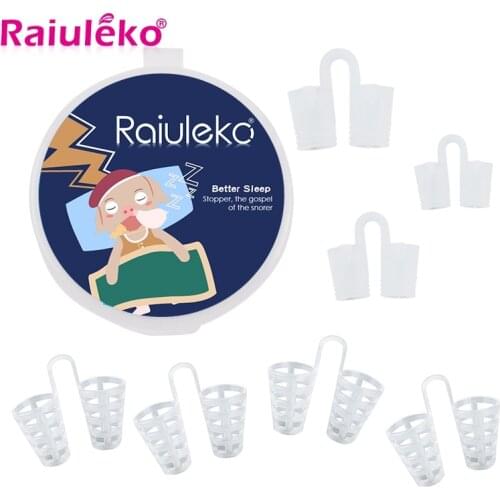 Snoring Nasal Dilators Apnea Aid Device Stop Anti Snoring Nose Clip for Sleep Medical Silicone Hygiene Health Care Quiet Sleep