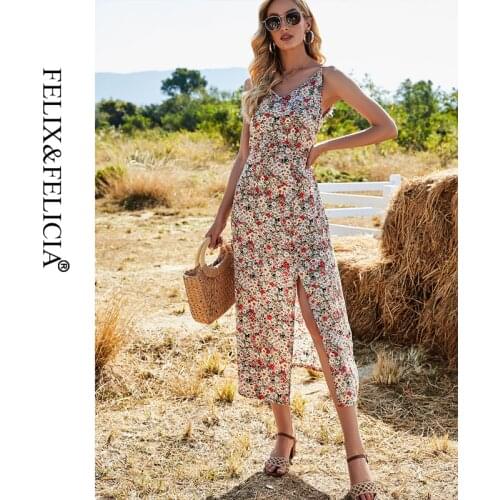 FELIX&FELICIA Womens Summer Dresses