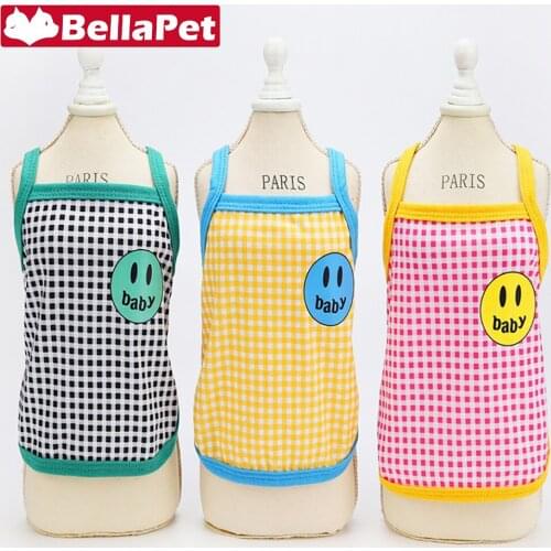 Cute Dog Clothes for Small Dogs Clothes Summer Designer French Bulldog Clothes Vest Pet Product Chihuahua Pomeranian Pug Pitbull