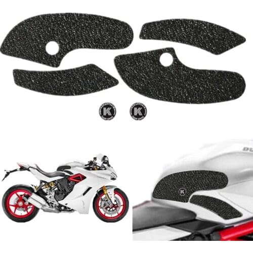 For DUCATl SUPERSPORT S Supersport 2017-2018 Motorcycle Fuel Tank Pad Tank Grip Protection Sticker Knee Grip Side Decal Stickers