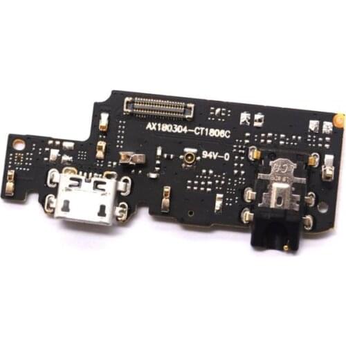 USB Dock charger Charging Port PCB bottom Board Mic circuits headphone jack for Redmi Note 5 Pro