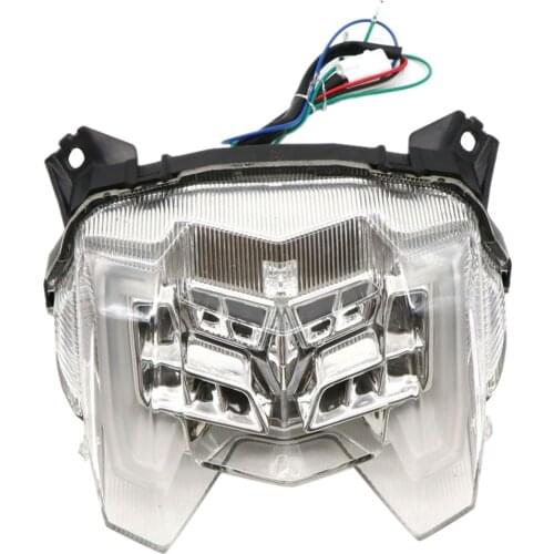 Motorcycles Tail Light Rear Brake Stop LED Lamp Integrated Turn Signal 12V Plastic Fit for Yamaha MT09 FZ09 2019 2020 2017 2018