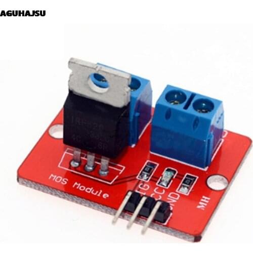 0-24V Top Mosfet Button IRF520 MOS Driver Module For Arduino MCU ARM Raspberry pi