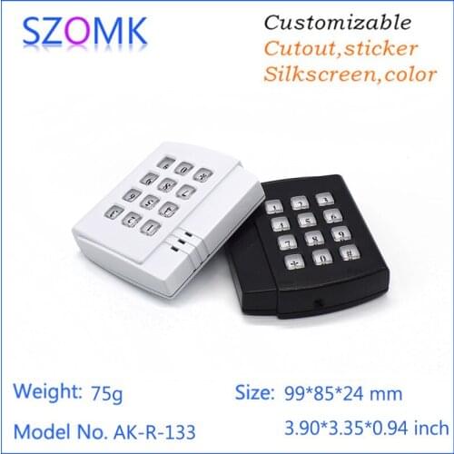 10 pcs, 99*85*24mm abs instrument case szomk plastic enclosure for electronics door access switch box injection molded box