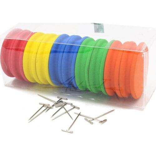 10Pcs Round Fishing Line Coils High Quality EVA Winding Board Winder Reel Board Organizer Tackle With Pin Needles Fish Supplies