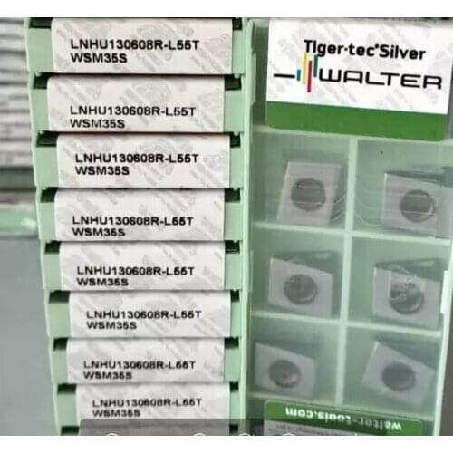 10PCS CARBIDE INSERT LNHU130608R-L56T WSM35S