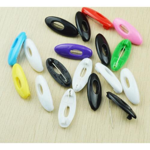 2018 Hot Fashion Jewelry Scarf Pins Brooch Muslim Hijab Safety Pin Up Mix Color Brooches For Women 6PC