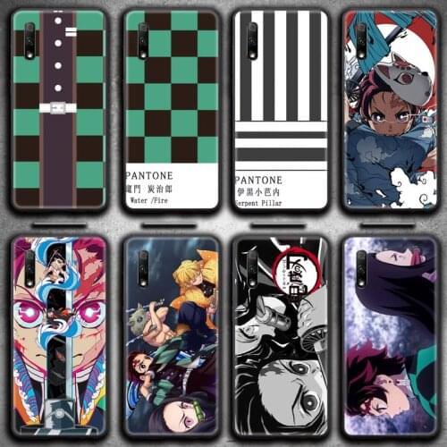 Demon Slayer Phone Case for Huawei Honor 30 20 10 9 8 8x 8c v30 Lite view 7A pro