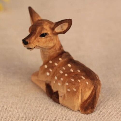 Handmade Wooden Deer