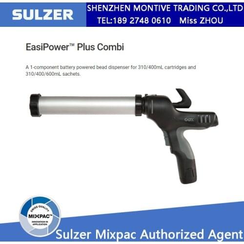 EasiPower Plus Combi A 1-Component Battery Powered Bead Dispenser For 310/400mL Cartridges And 310/400/600mL Sachets Save Pressu