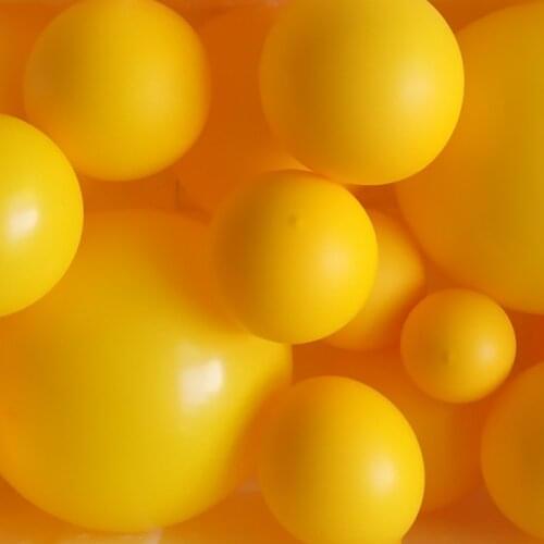 5/10/12/18/36inch thickness helium balloons lemon yellow happy birthday wedding decor baby shower childrens toy ball