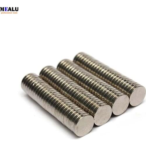 Hot Sale 100pcs Strong Round Dia 8mm X 1.5mm N50 Rare Earth Neodymium Magnets Art Craft Fridge Magnet 1