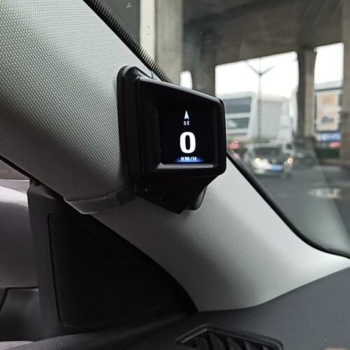 HotSale OBD GPS Dual System Hud Display Car Head-up Display Digital GPS Speedometer Odometer Overspeed Alarm Car Speed Projector