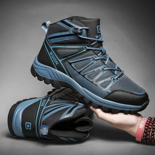 Hot Sale Classic Pro-Mountain Ankle Hiking Boots For Men & Women,Couple Outdoor Sports Trekking Shoes ,Walking Training Footwear