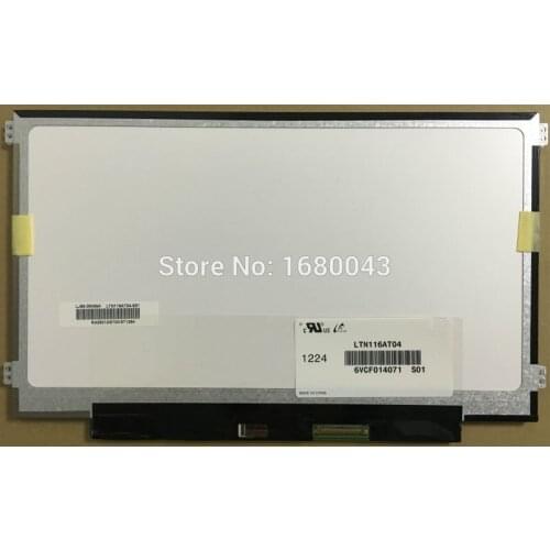 LTN116AT04 fit N116BGE-LB1 L41 LP116WH2 TLN1 B116XW01 B116XW03 CLAA116WA03A 11.6 Slim new Laptop LCD screen panel