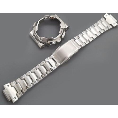 GA110 Metal Bezel 316L Stainless Steel Watchband Bezel Watch Case For GA110 GA120 GD100 GD120 Watch Accessory Modification Tool