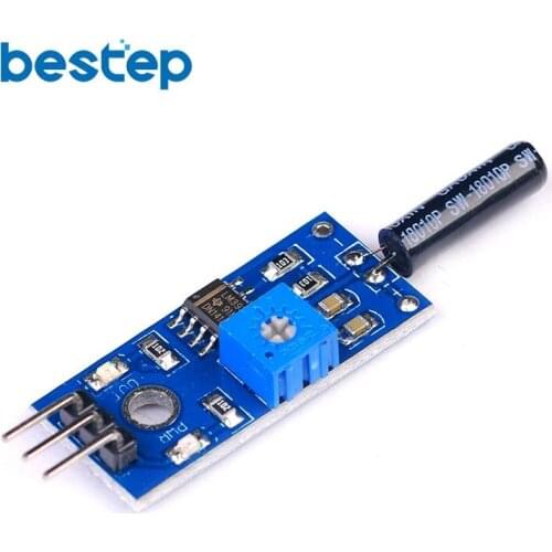 5pcs Vibration Sensor Module Vibration Switch Alarm Module for arduino 3Pin Diy Kit