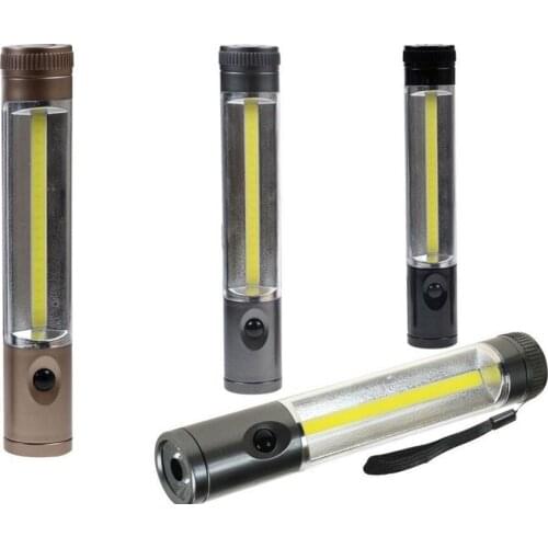 Panther PT-1301 Multifunctional Magnet Flashlight (Gold SIlver)