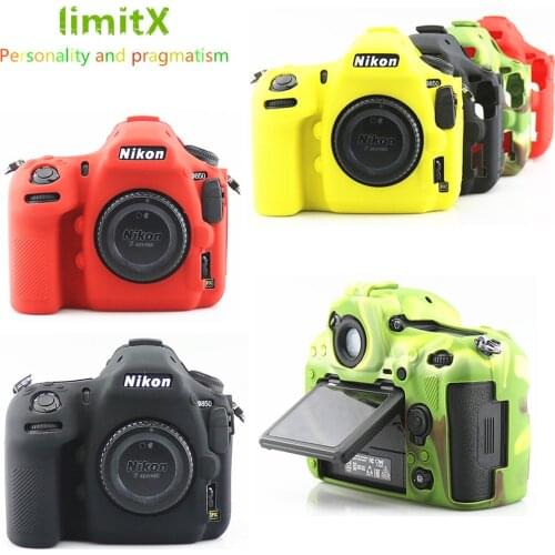 Silicone Armor Skin Case DSLR Camera Bag Body Cover Protector for Nikon Z50 Z5 Z6 Z7 D7100 D7200 D810 D810A D850