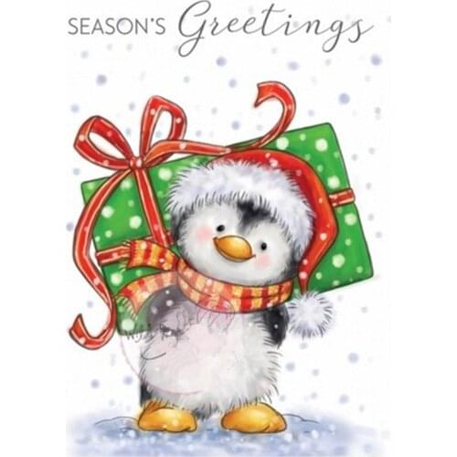 Cute Transparent Clear Silicone Stamps for DIY Scrapbooking Card Making diy photo album Decorative penguin