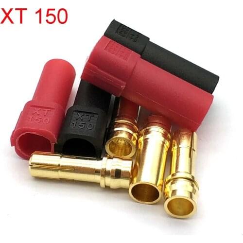 XT150 Connector Adapter Male Female Plug 6mm Gold Banana Bullet Plug