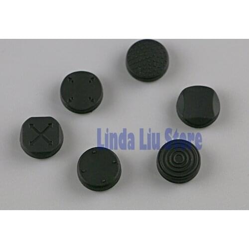 Protective Silicone 3D Joystick Buttons For PSV 1000 2000 Grip Analog Cap Cover For Sony PS Vita PSV1000/2000 PSVITA 50sets/LOT