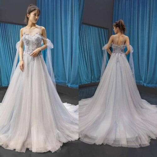 2019 New Evening Dresses Jewel Sleeveless Lace Appliques Beads Prom Gowns Dubai Arabic Sexy Backless A Line Party Dress