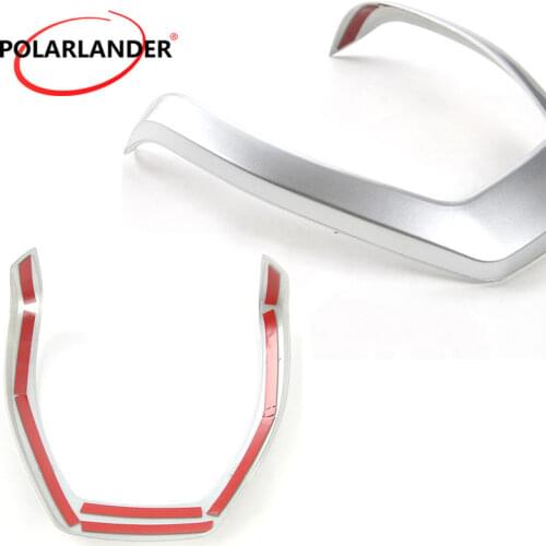 Steering Wheel Decoration Cover Frame Trim For 2015 2016 2017 Ford F150 F250 F350 Super Duty 5 Colors Car Accessories 1 PC