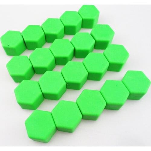 20 pcs 19mm Universal Silicone Wheel Nut Decorative Tire Screw Cover for SEAT Ibiza Leon Toledo Arosa Alhambra Exeo FR Supercopa