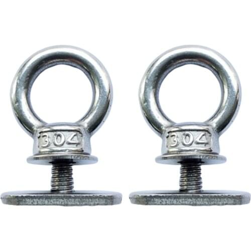 2x Kayak Track Mounting Nut Screw Hardware For Canoe Boat Tie Down Attach