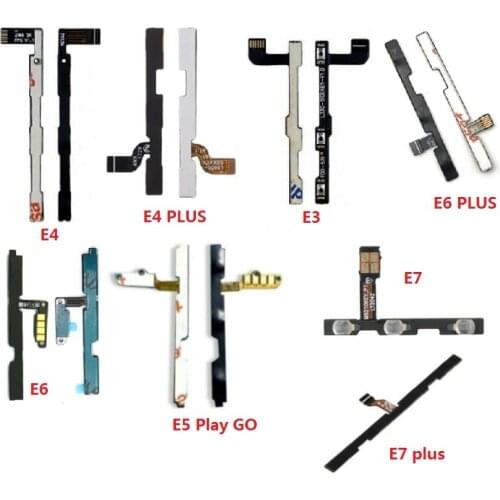 20PCS For Motorola Moto E6 Plus Play Power On Off Volume Switch Side Button Key Flex Cable Replacement Parts