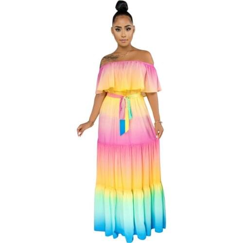 Расклешенные летние платья Adogirl China At AliExpress