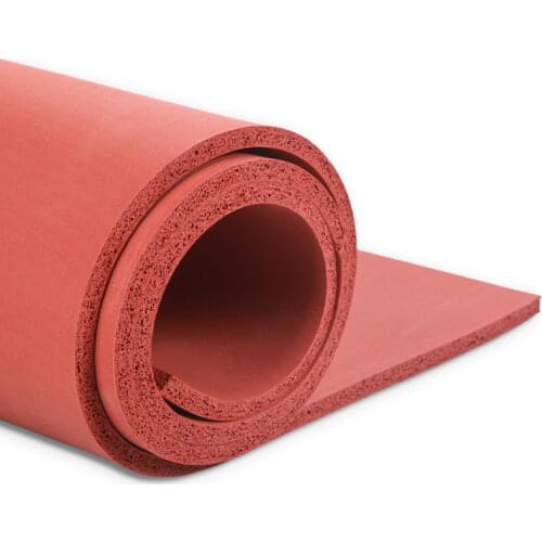 Free Shipping High Temperature Resistant Foaming Silicon Sheet Any Size You Choose,Thickness:8mm Heat Transfer Machine