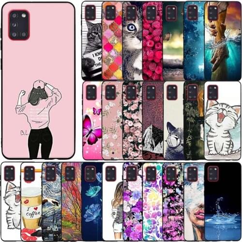Case For Samsung Galaxy A31 Case Cover Silicone Fundas Soft TPU Back Case For Samsung Galaxy A31 Phone Shell Cover Coque Capas