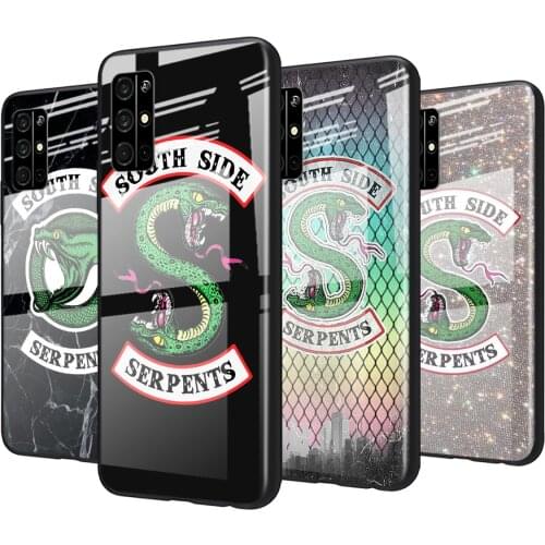 Tempered Glass Cover Riverdale southside For Huawei Honor 30 20 10 9X 8X Pro Plus Lite Shockproof Shell Phone Case