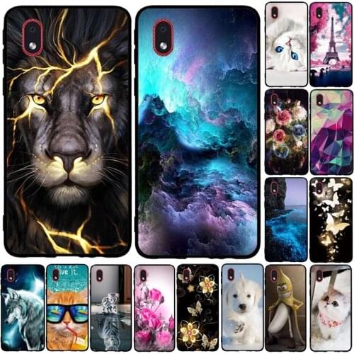 A For Samsung Galaxy A01 core Case 5.3 inch Soft TPU Silicon Back Phone Case Cover For Samsung A01 core SM-A013 Coque Bumper